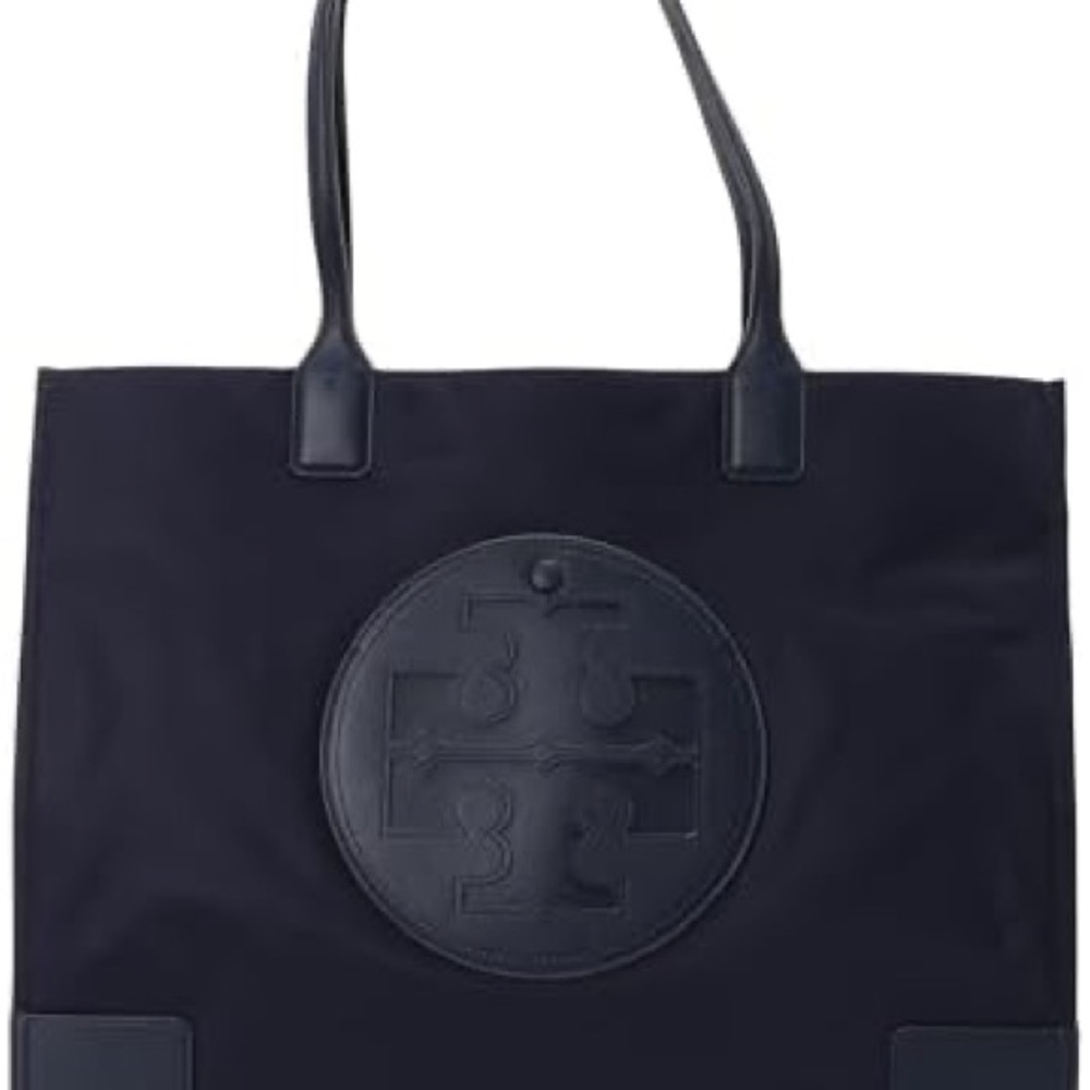 Tory Burch Navy Tote Bag ( great condition)